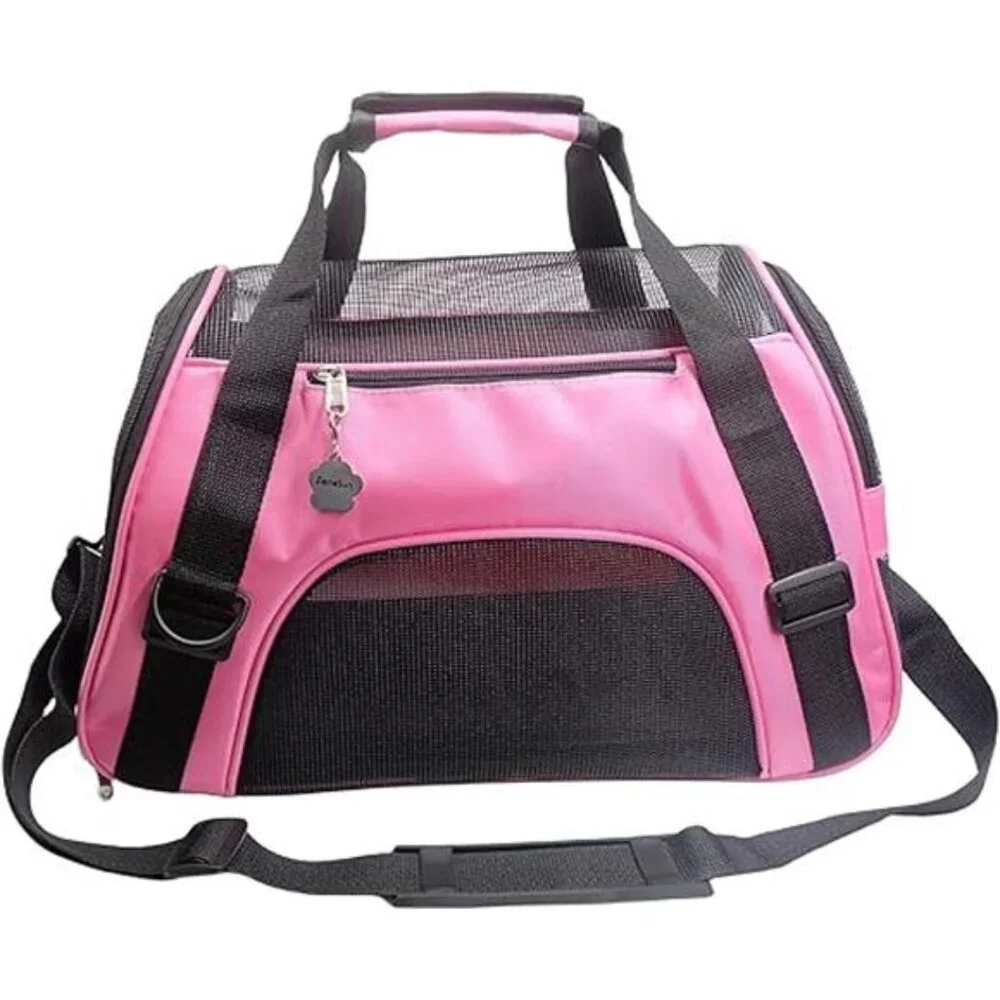 Cat Carrier,Soft-Sided Pet Travel Carrier for Cats,Dogs Puppy Comfort Portable